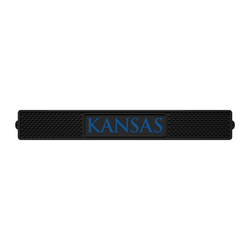 Kansas Jayhawks Bar Drink Mat - 3.25in. x 24in.