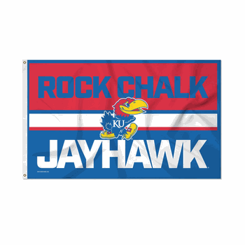 Kansas Jayhawks Bold 3' x 5' Banner Flag