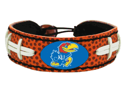 Kansas Jayhawks Bracelet Classic Football CO
