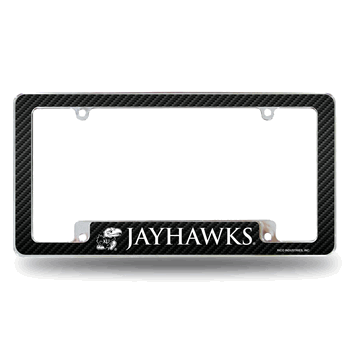 Kansas Jayhawks Carbon Fiber 12