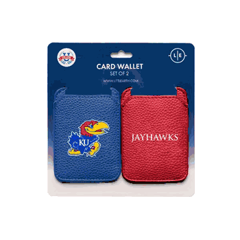 Kansas Jayhawks Card Wallet 2-pack