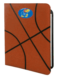 Kansas Jayhawks Classic Basketball Portfolio - 8.5 in x 11 in