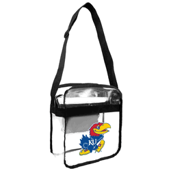 Kansas Jayhawks Clear Carryall Crossbody