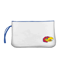 Kansas Jayhawks Clear Wristlet