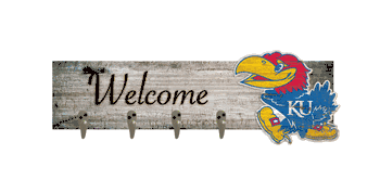 Kansas Jayhawks Coat Hanger 6x24