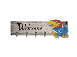 Kansas Jayhawks Coat Hanger 6x24