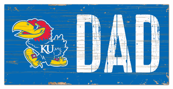 Kansas Jayhawks DAD Sign