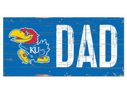 Kansas Jayhawks DAD Sign