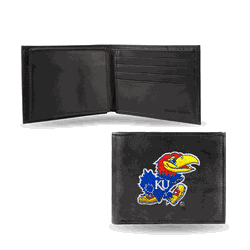 Kansas Jayhawks Embroidered Billfold