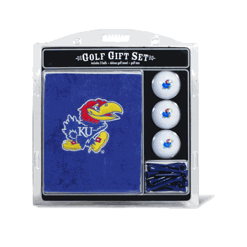 Kansas Jayhawks Embroidered Towel Gift Set