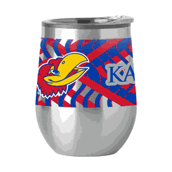 Kansas Jayhawks Flex 11oz Plastic Wall Stainless Tumbler