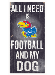 Kansas Jayhawks Football and My Dog Sign
