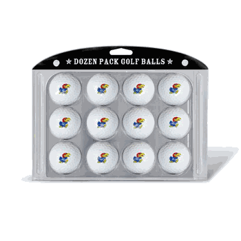 Kansas Jayhawks Golf Balls Pack of 12