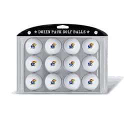 Kansas Jayhawks Golf Balls Pack of 12