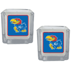 Kansas Jayhawks Graphics Candle Set