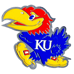 Kansas Jayhawks Hitch Cover Class III Wire Plugs