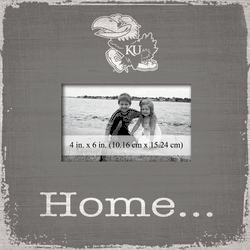 Kansas Jayhawks Home Picture Frame