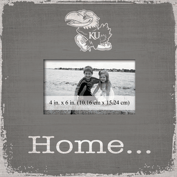 Kansas Jayhawks Home Picture Frame