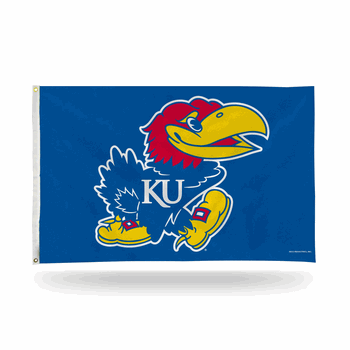 Kansas Jayhawks Standard 3' x 5' Banner Flag