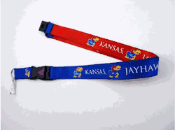 Kansas Jayhawks Lanyard Reversible
