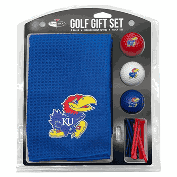 Kansas Jayhawks Microfiber Towel Gift Set - 16 x 40 (Colored)