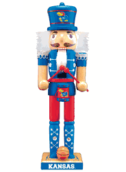 Kansas Jayhawks NCAA 12" Nutcracker