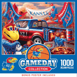 Kansas Jayhawks NCAA Gameday 1000pc Puzzle
