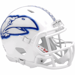 Kansas Jayhawks NCAA Mini Speed Football Helmet White