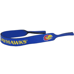 Kansas Jayhawks Neoprene Sunglass Strap