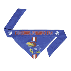 Kansas Jayhawks Pet Bandana Medium