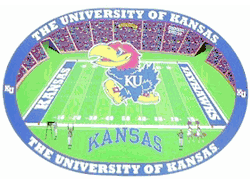 Kansas Jayhawks Placemats Set of 4 CO
