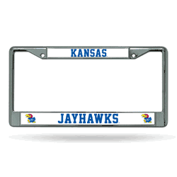 Kansas Jayhawks Chrome Frame