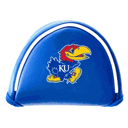 Kansas Jayhawks Putter Cover - Mallet (Colored)