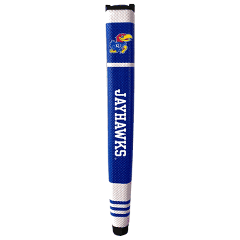 Kansas Jayhawks Putter Grip (Colored with white stripes)