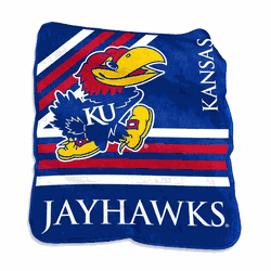 Kansas Jayhawks Raschel Throw