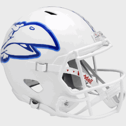 Kansas Jayhawks Speed Full Size Replica Football Helmet White