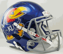Kansas Jayhawks Speed Replica Full Size Football Helmet