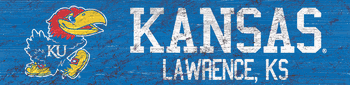 Kansas Jayhawks Team Name Sign