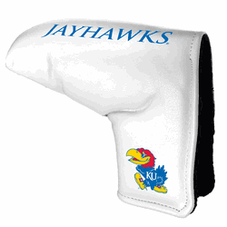 Kansas Jayhawks Tour Blade Putter Cover (White)