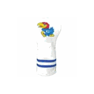 Kansas Jayhawks Vintage Driver Headcover (White)