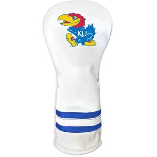 Kansas Jayhawks Vintage Fairway Headcover (White)