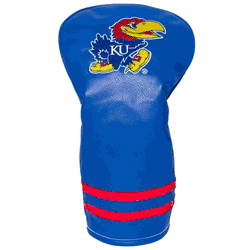 Kansas Jayhawks Vintage Golf Driver Headcover