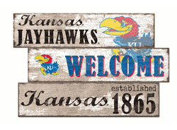 Kansas Jayhawks Welcome 3 Plank