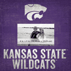 Kansas St. Team Name 10"x10" Picture Frame