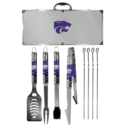 Kansas St. Wildcats 8 pc Tailgater BBQ Set
