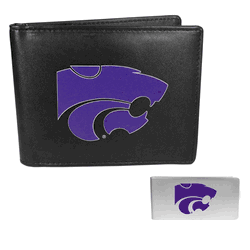 Kansas St. Wildcats Bi-fold Wallet & Money Clip