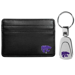 Kansas St. Wildcats Weekend Wallet & Steel Key Chain