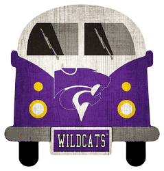 Kansas State Wildcats 12" Team Bus Sign