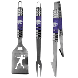 Kansas State Wildcats 3 pc Tailgater BBQ Tools