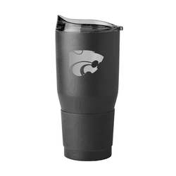 Kansas State Wildcats 30oz Etch Powder Coat Tumbler